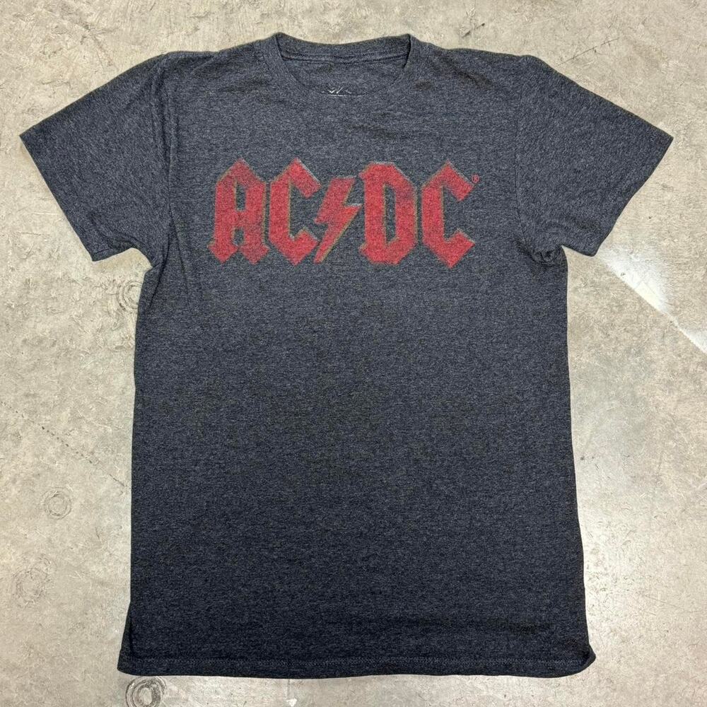 Acdc vintage faded t shirt